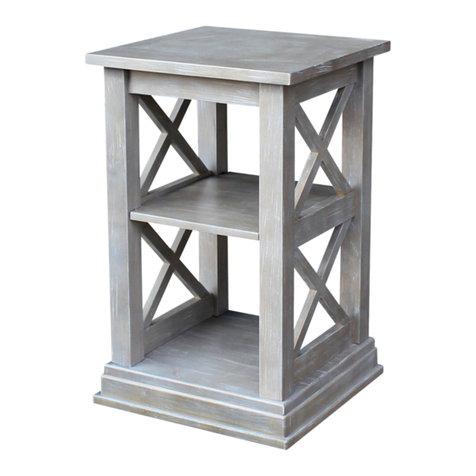 Unfinished Furniture of Wilmington OT-70A Assembly instructions