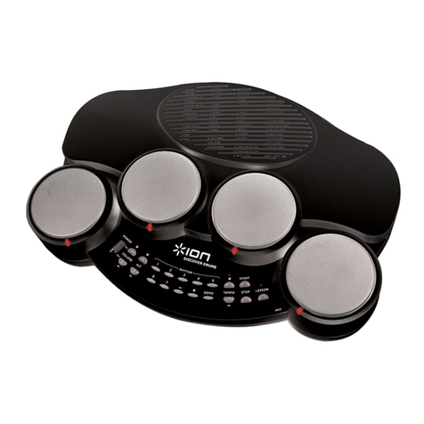 ION DISCOVER DRUMS quick start guide