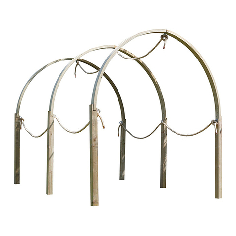 Grange ROPE WALK PERGOLA Assembly instructions