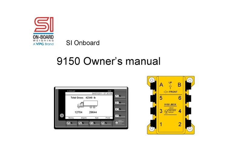 VPG SI Onboard 9150 owner's manual