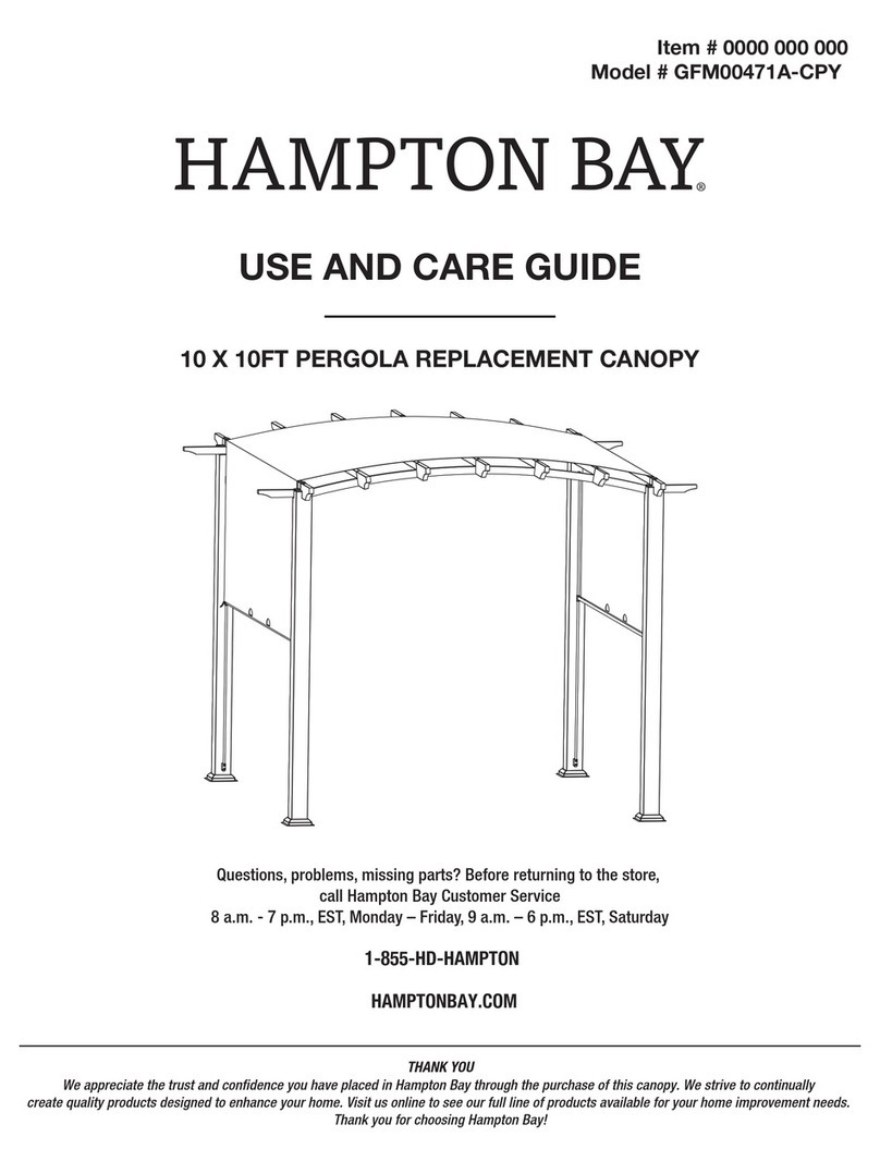HAMPTON BAY GFM00471A-CPY User manual