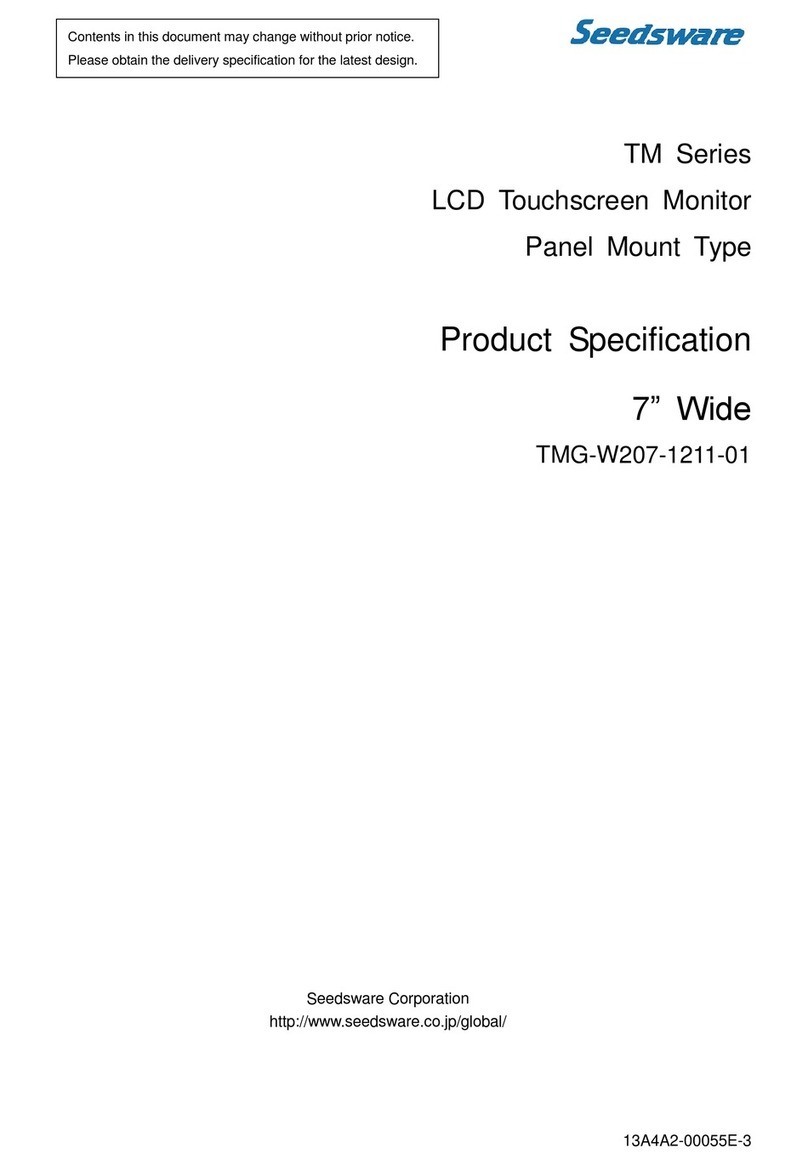Seedsware TM Series Owner's manual