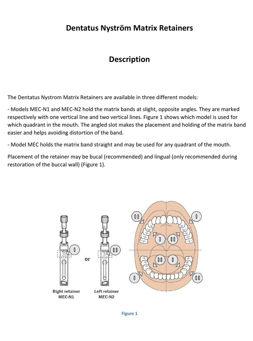 Dentatus Nyström instruction manual Dentatus Nyström instruction manual