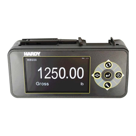 Hardy Process Solutions HI 6500 Series User manual