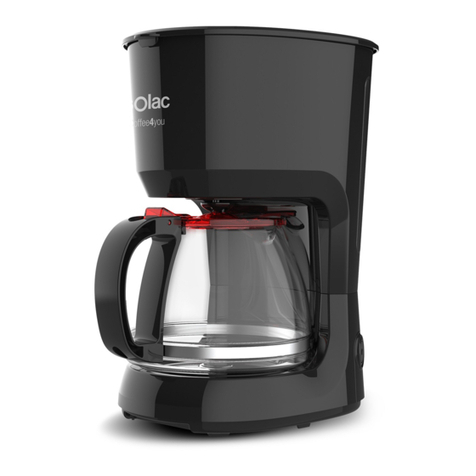 SOLAC Coffee4you Instructions for use