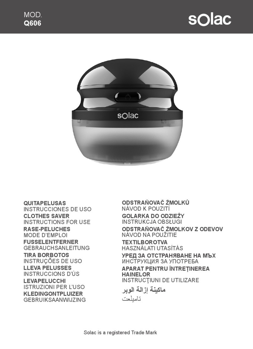 SOLAC Q606 User manual
