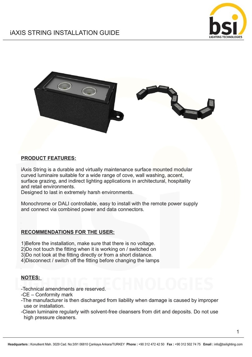 BSi iAXIS STRING installation guide