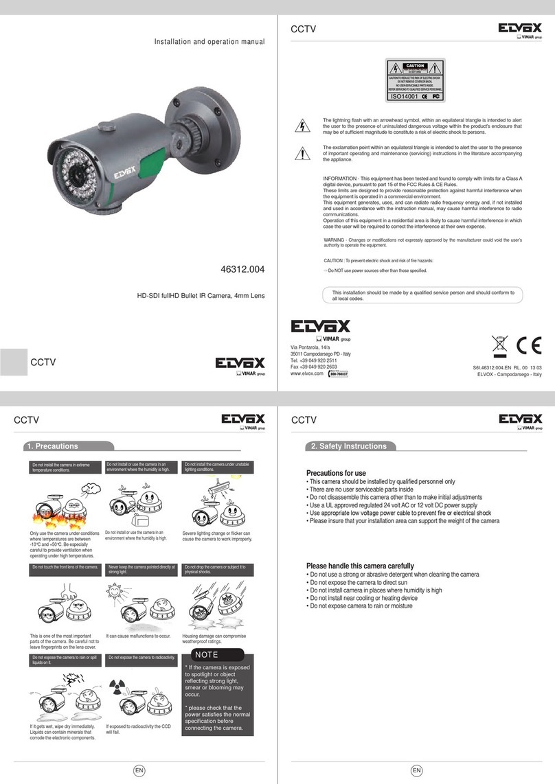 Vimar ELVOX 46312.004 User manual