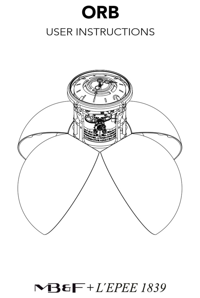 L’EPEE 1839 ORB User instructions