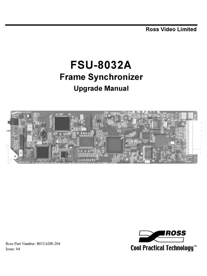 Ross FSU-8032A Upgrade manual