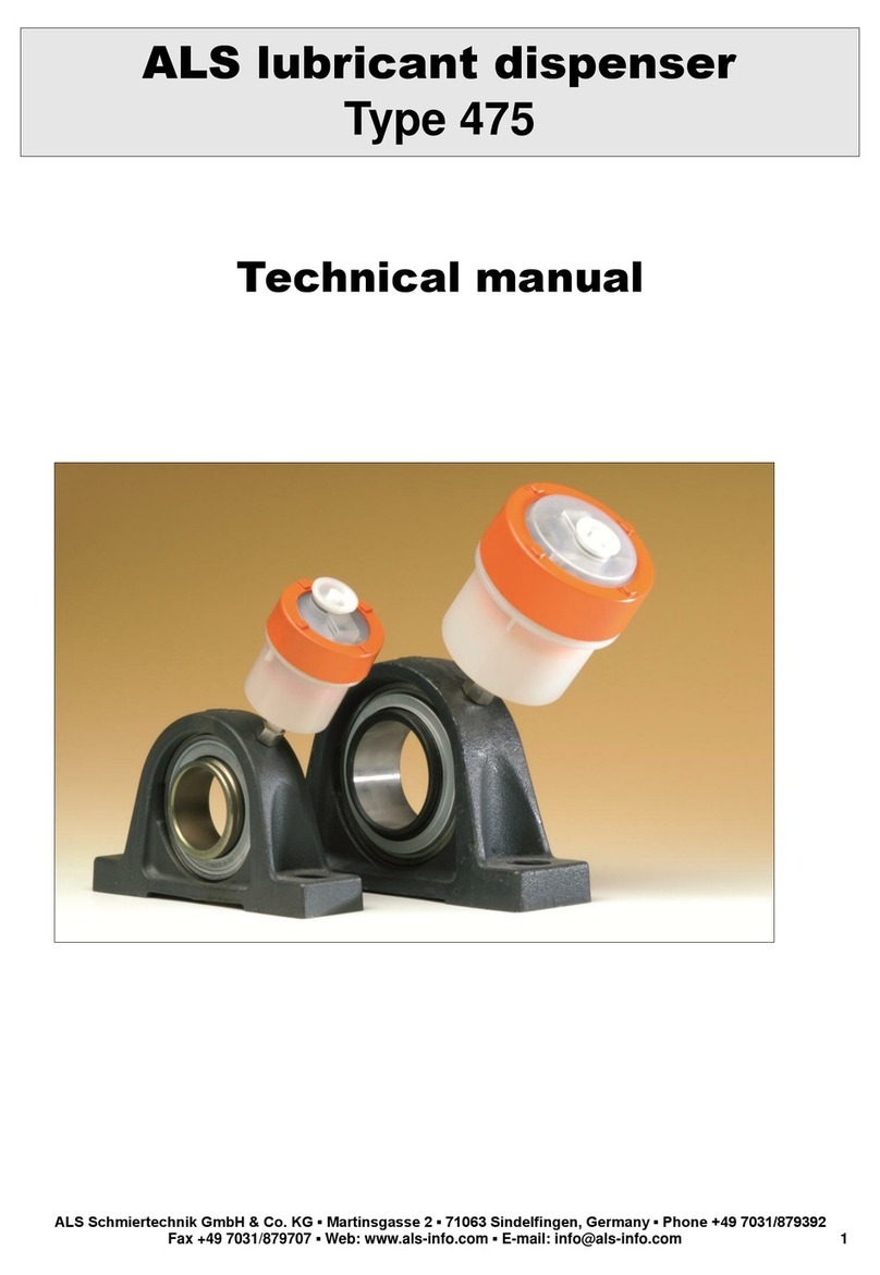 ALS 475 User manual