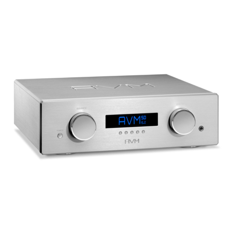 AVM OVATION A 6.3 operating instructions