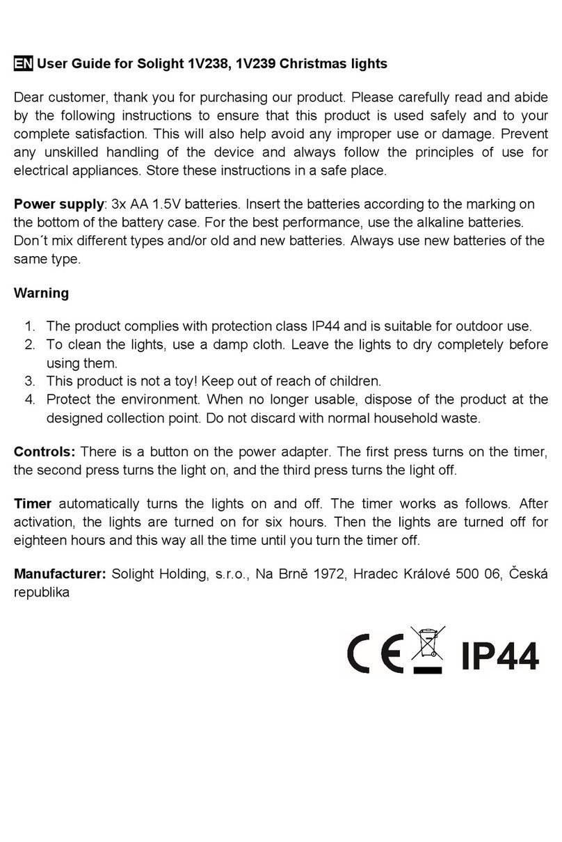 Solight 1V238 user guide