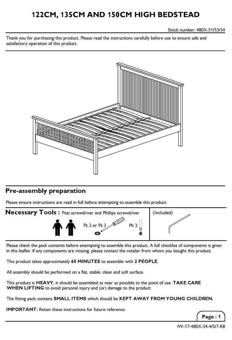 Bentley Designs 480X-51 Assembly instructions Bentley Designs 480X-51 Assembly instructions