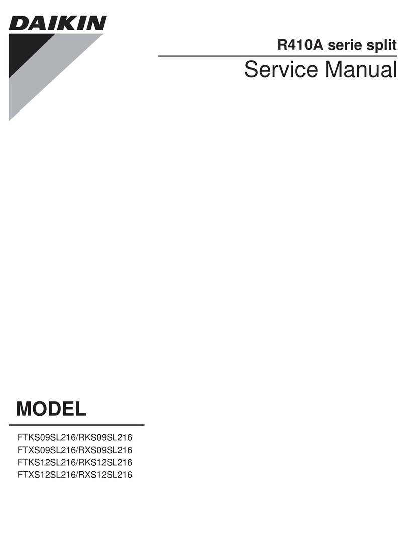 Daikin FTKS09SL216 User manual
