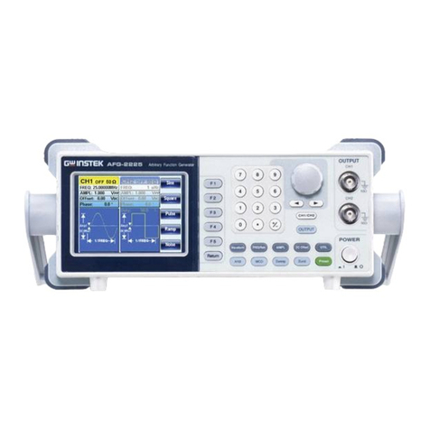 Conrad GW-INSTEK AFG-2225 User manual