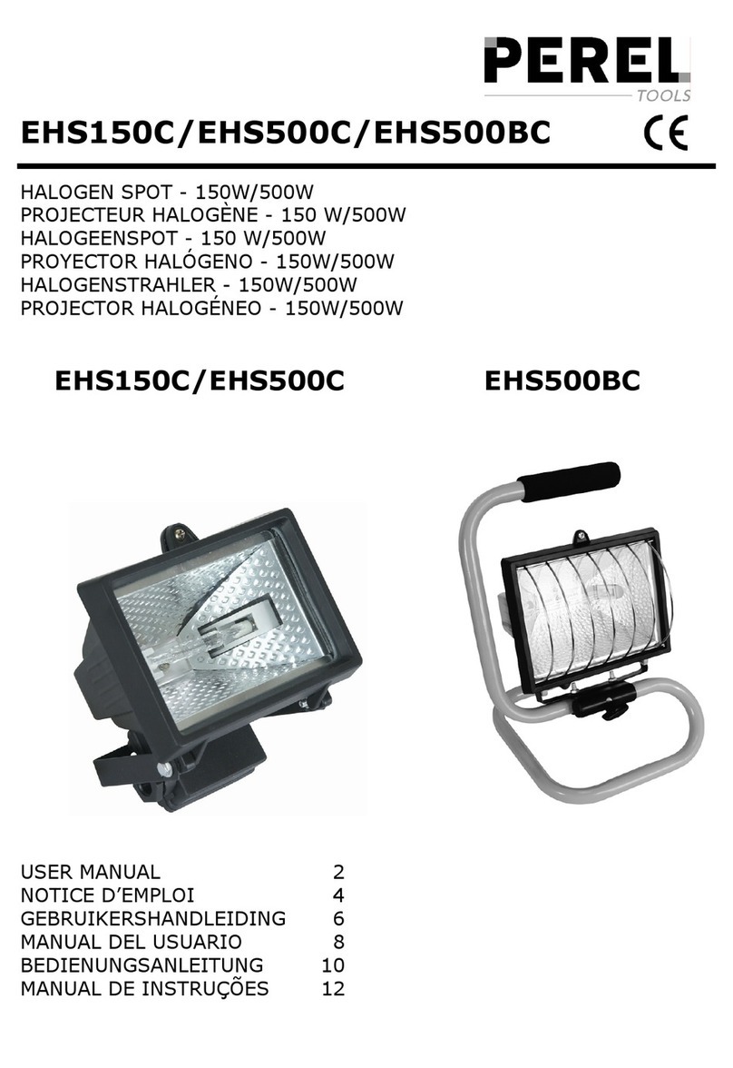 Perel EHS150C user manual