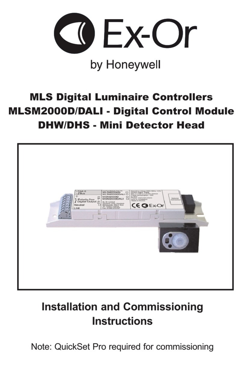 Honeywell Ex-Or MLS Installation and operation manual