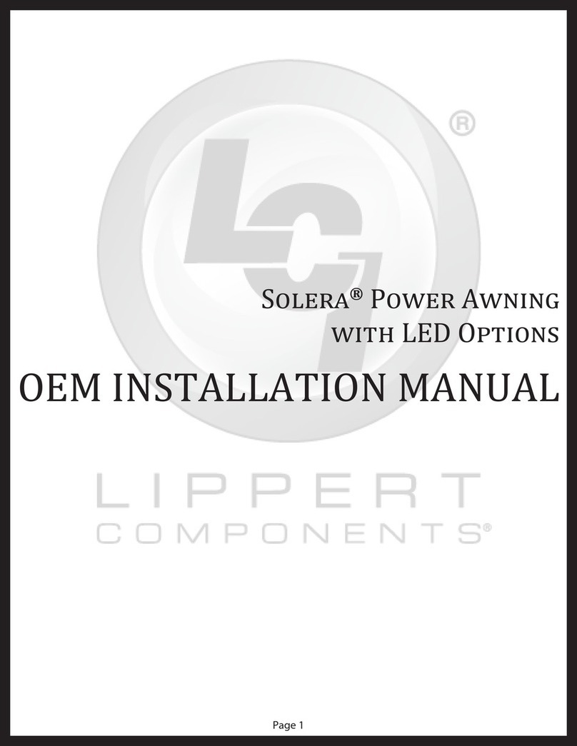 Lippert Components Solera installation manual Lippert Components Solera installation manual