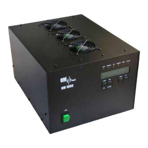OM POWER OM1006 User manual