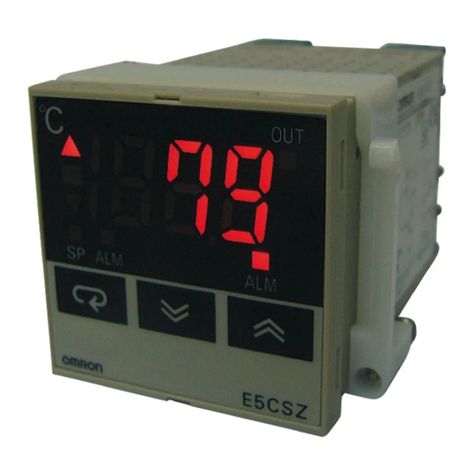 Omron E5CSZ User manual