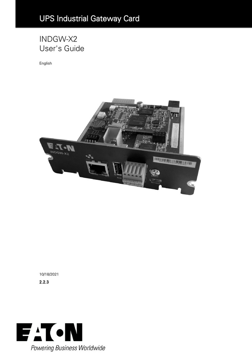 Eaton INDGW-X2 user guide