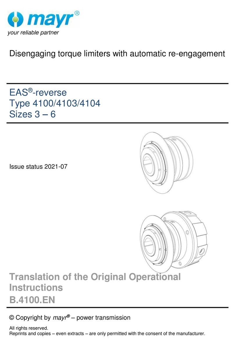 Mayr EAS-reverse 4100 User manual