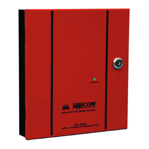 Mircom DTC-300A-2 Installation and operation manual