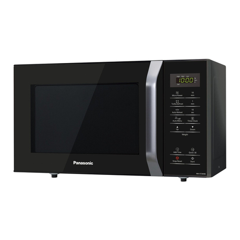 Panasonic NN-ST34HB operating instructions