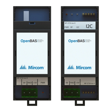 Mircom OpenBAS-HV-RF433R installation manual