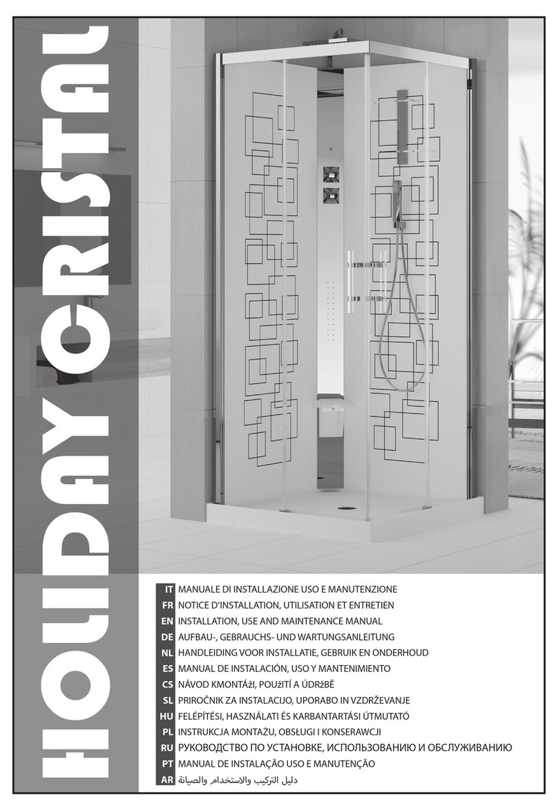 Novellini Holiday Crystal R90 p.80 Service manual