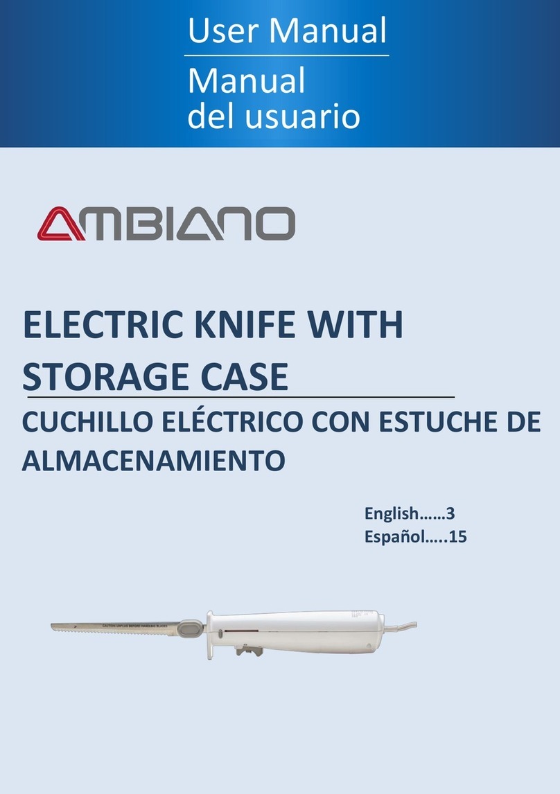 Ambiano XJ-15411 user manual