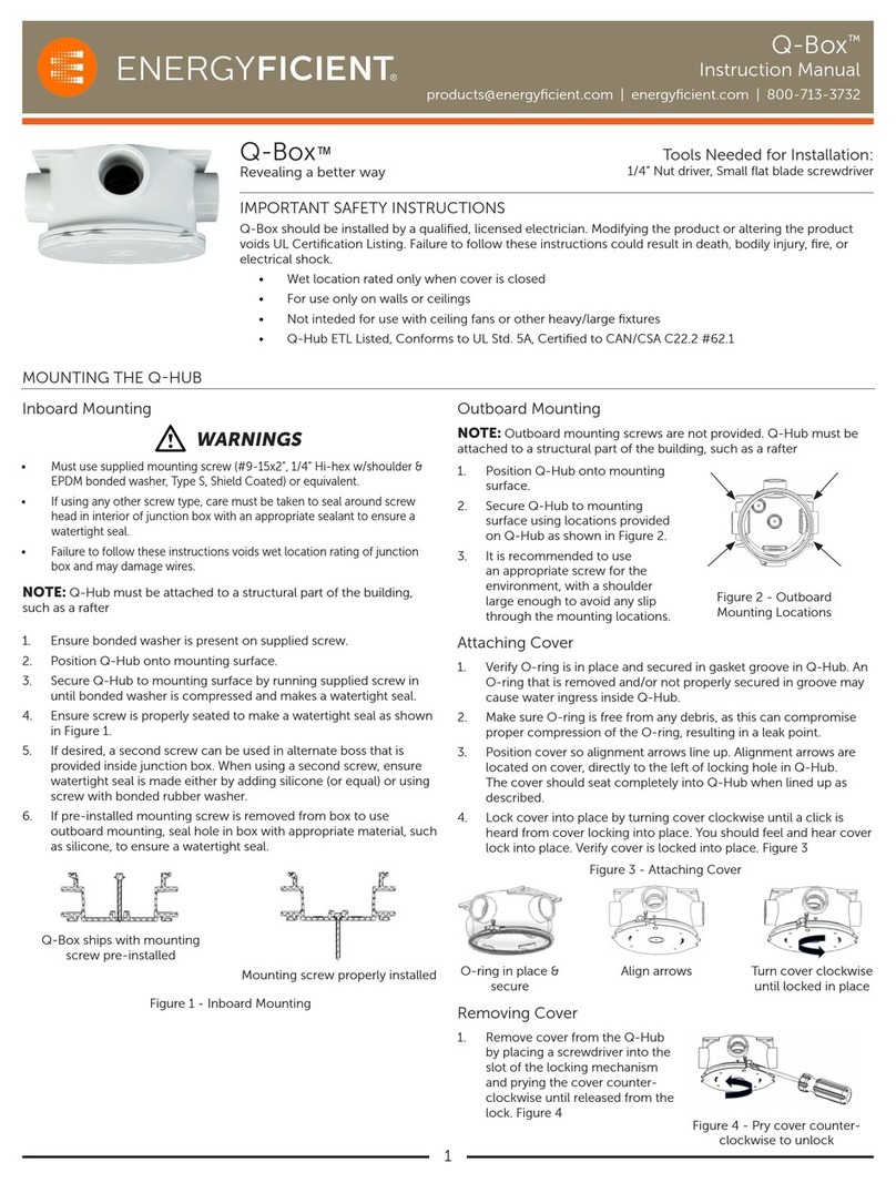 Energyficient Q-Box instruction manual