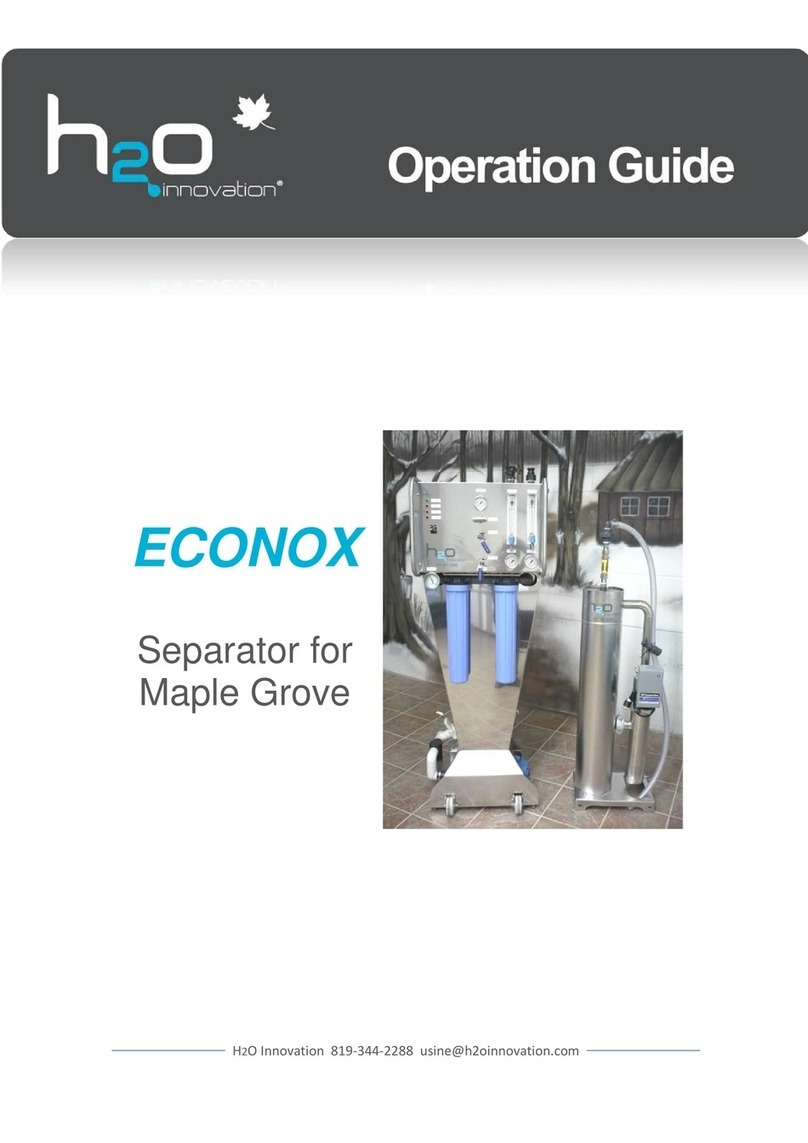 H2O ECONOX Operation guide