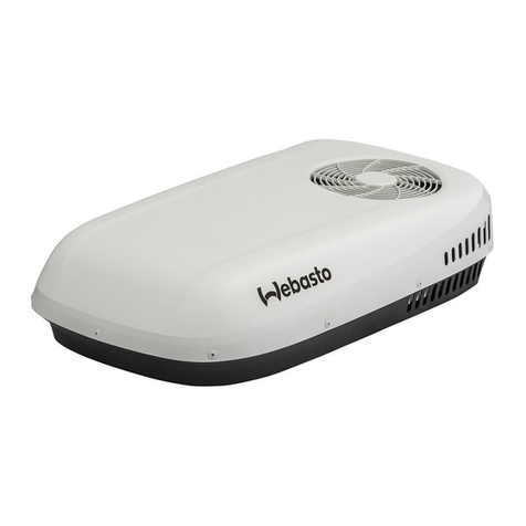 Webasto Cool Top Trail 20 User manual