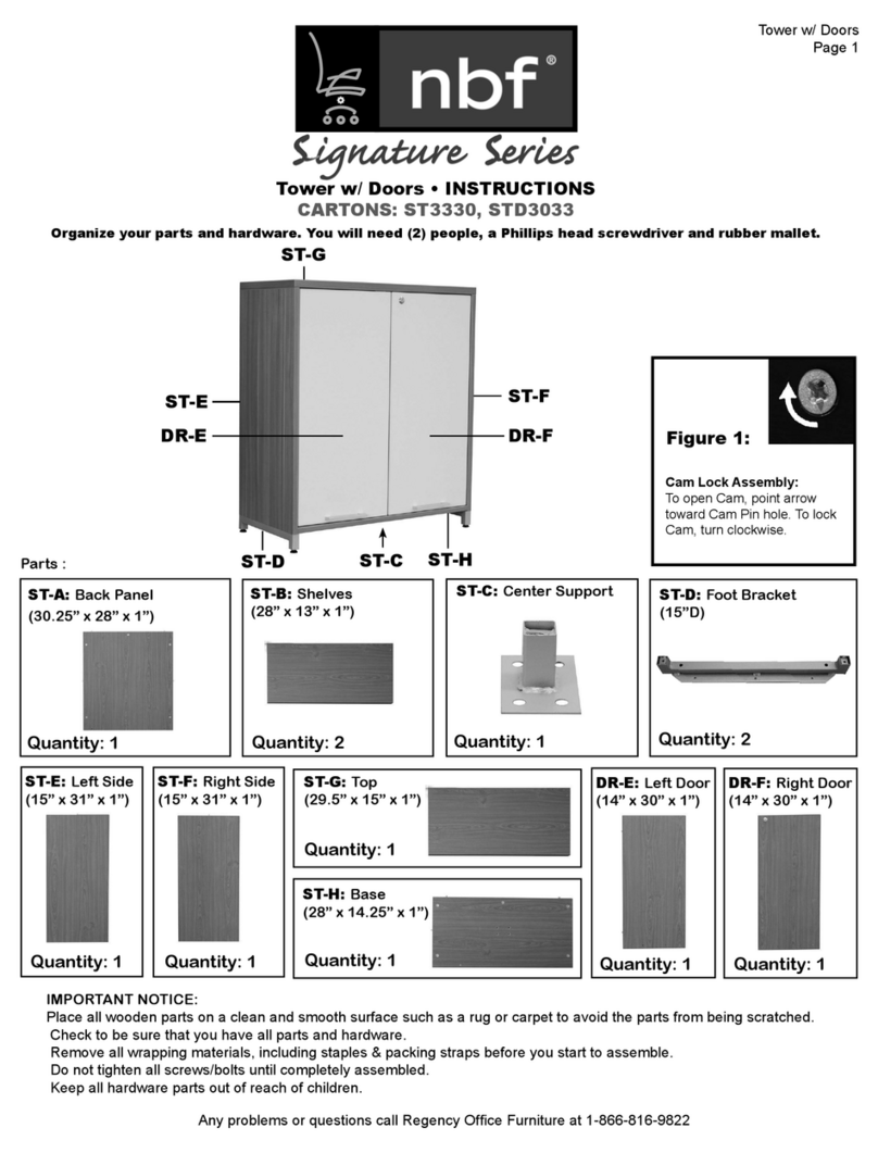 nbf Signature Series quick start guide