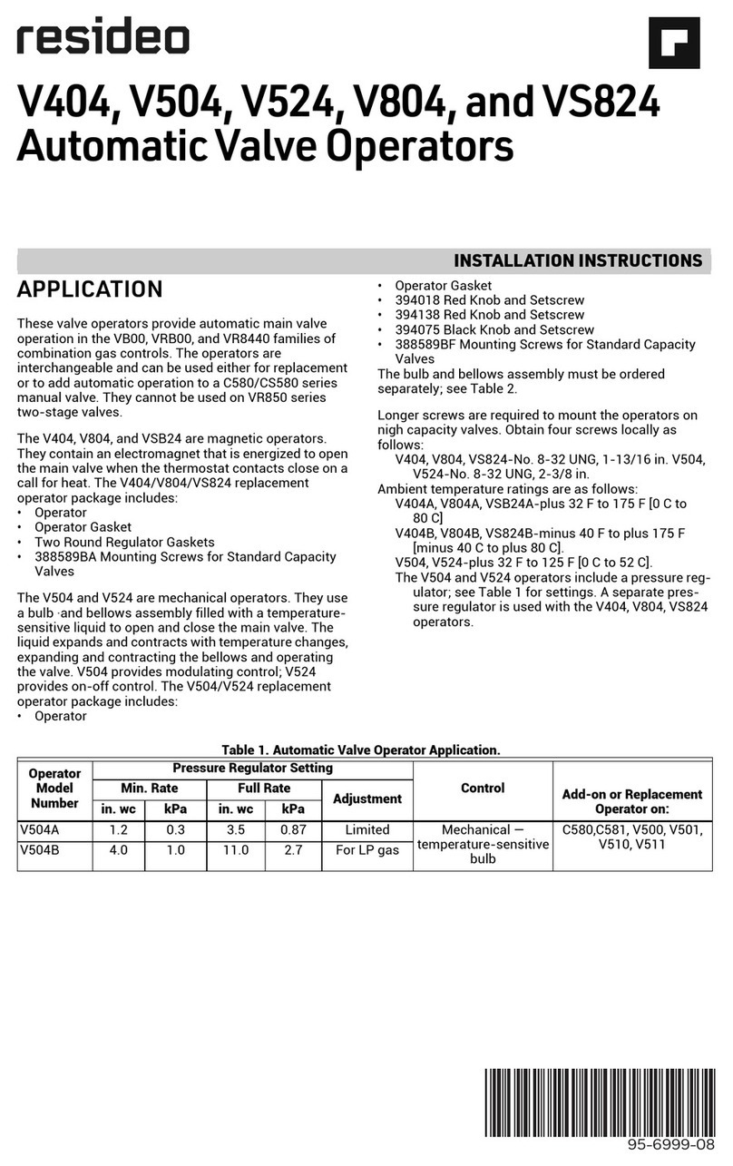 resideo V404 quick start guide