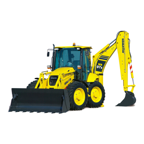 Komatsu Utility WB97S-5 Operation & maintenance manual