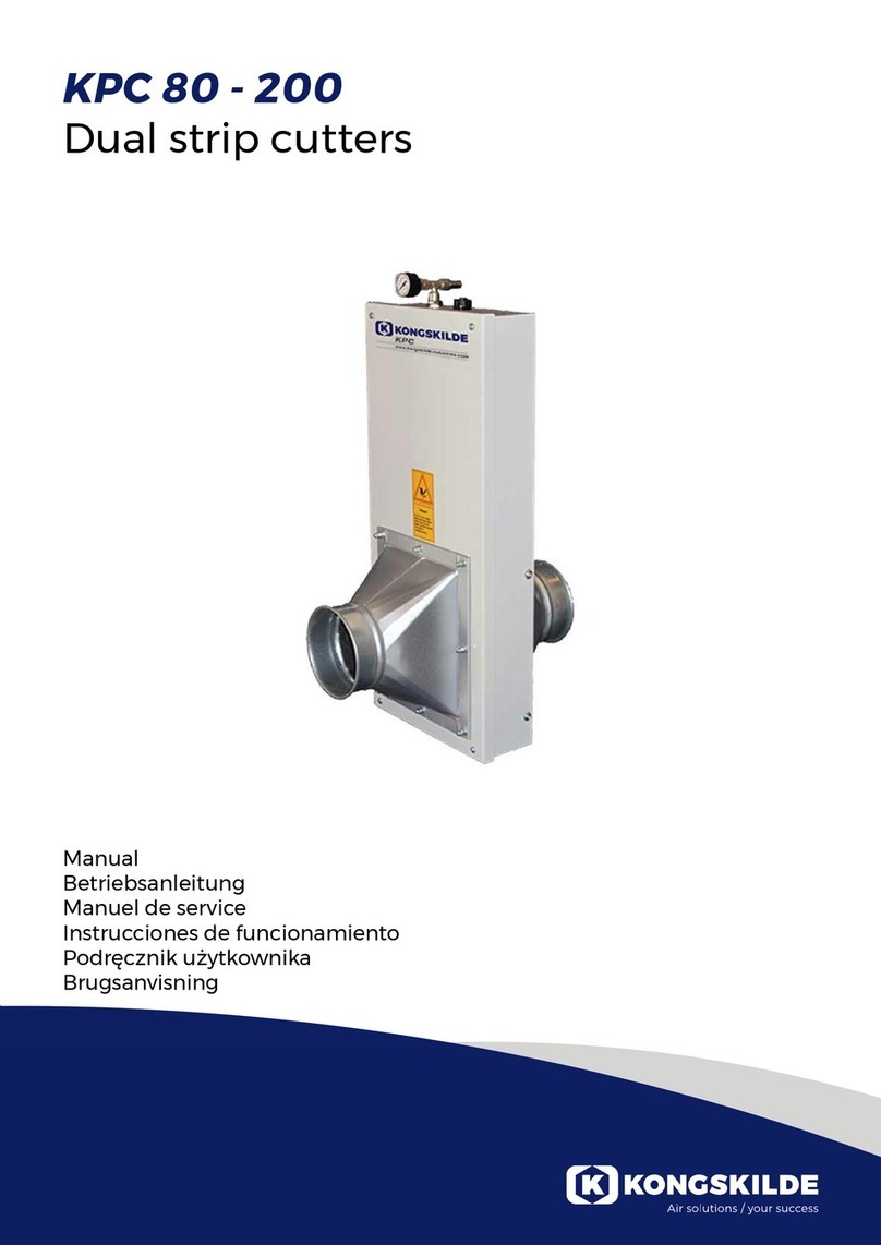 Kongskilde KPC 80 User manual