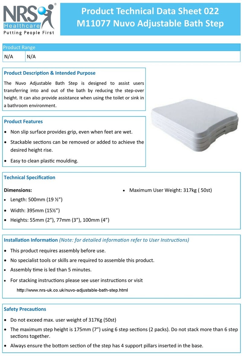 NRS Healthcare M11077 Product/Technical Bulletin