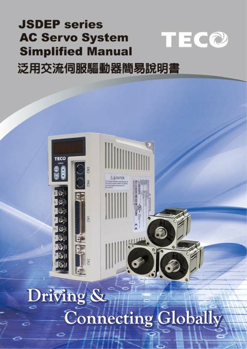 TECO JSDEP Series Simplified manual