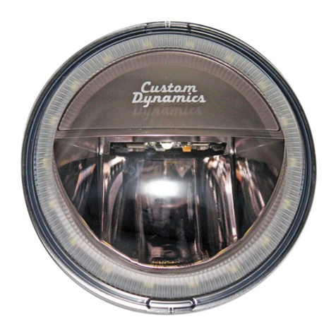 Custom Dynamics TruBEAM CDTB-45-AW-3B User manual