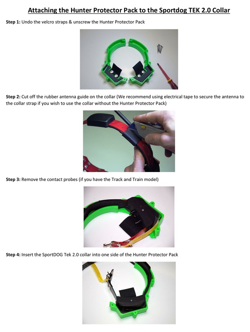SportDOG Hunter Protector Pack User manual