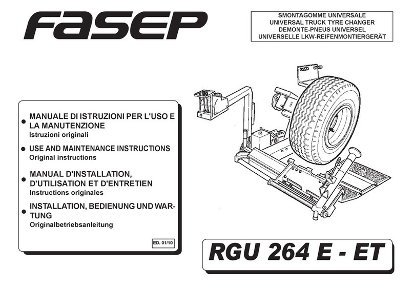 Fasep RGU 264 E Operation instructions
