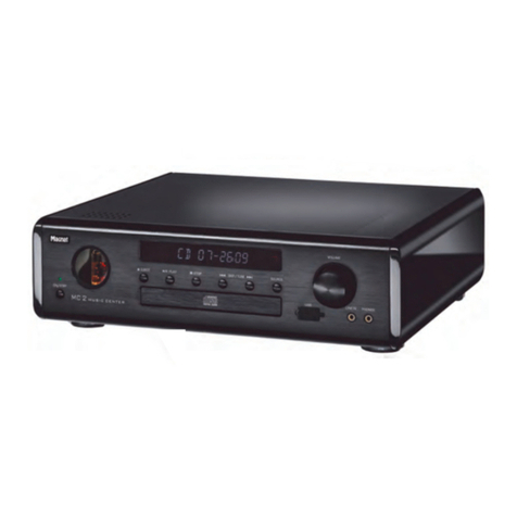 Magnat Audio MC 2 Important notes for installation & warranty card