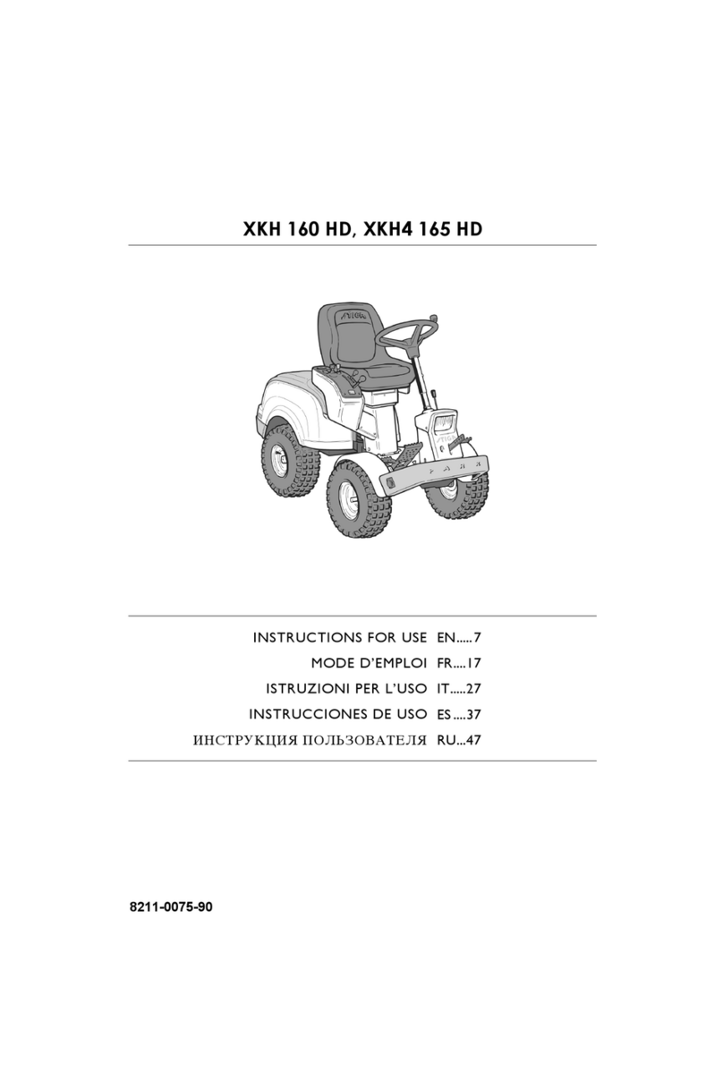 CASTLE GARDEN XKH 160 HD Instructions for use