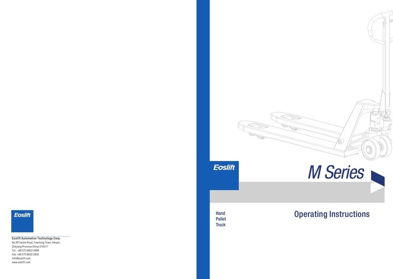 Eoslift M Series operating instructions
