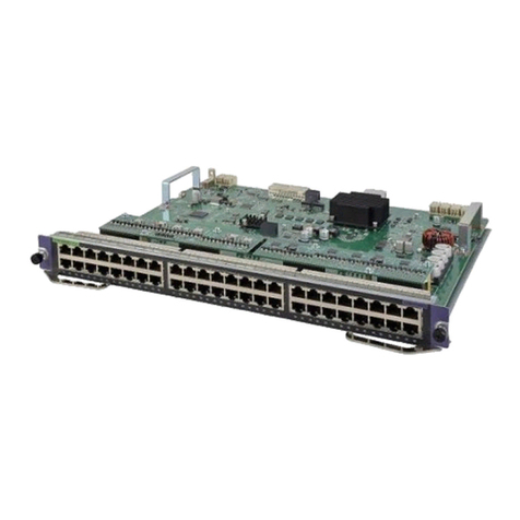 HP 7500 48p 1000BASE-T w/PoE+ SE Mod Installation instructions HP 7500 48p 1000BASE-T w/PoE+ SE Mod Installation instructions
