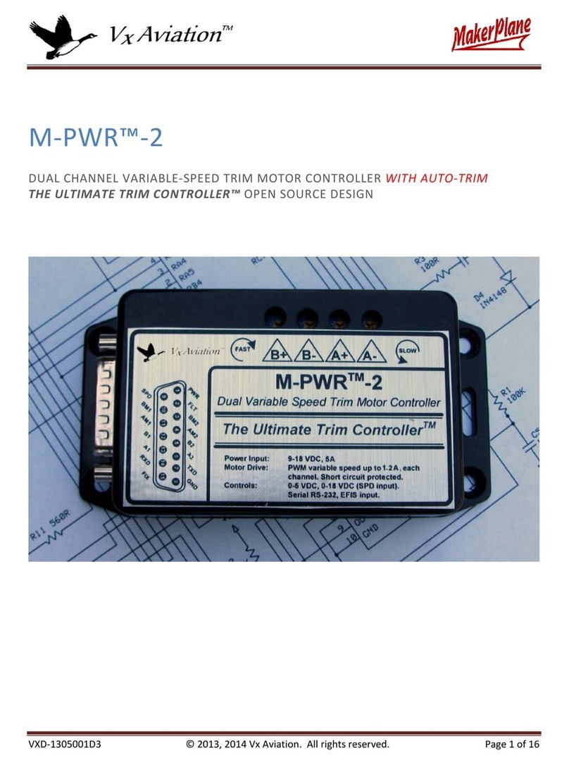Vx Aviation MakerPlane M-PWR-2 Series manual