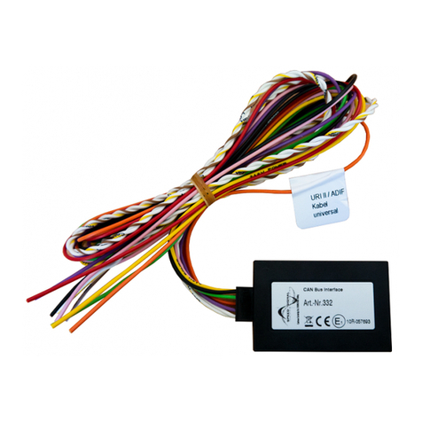 Speedsignal ADIF 332VW05 installation guide